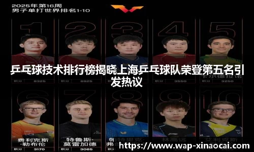 乒乓球技术排行榜揭晓上海乒乓球队荣登第五名引发热议